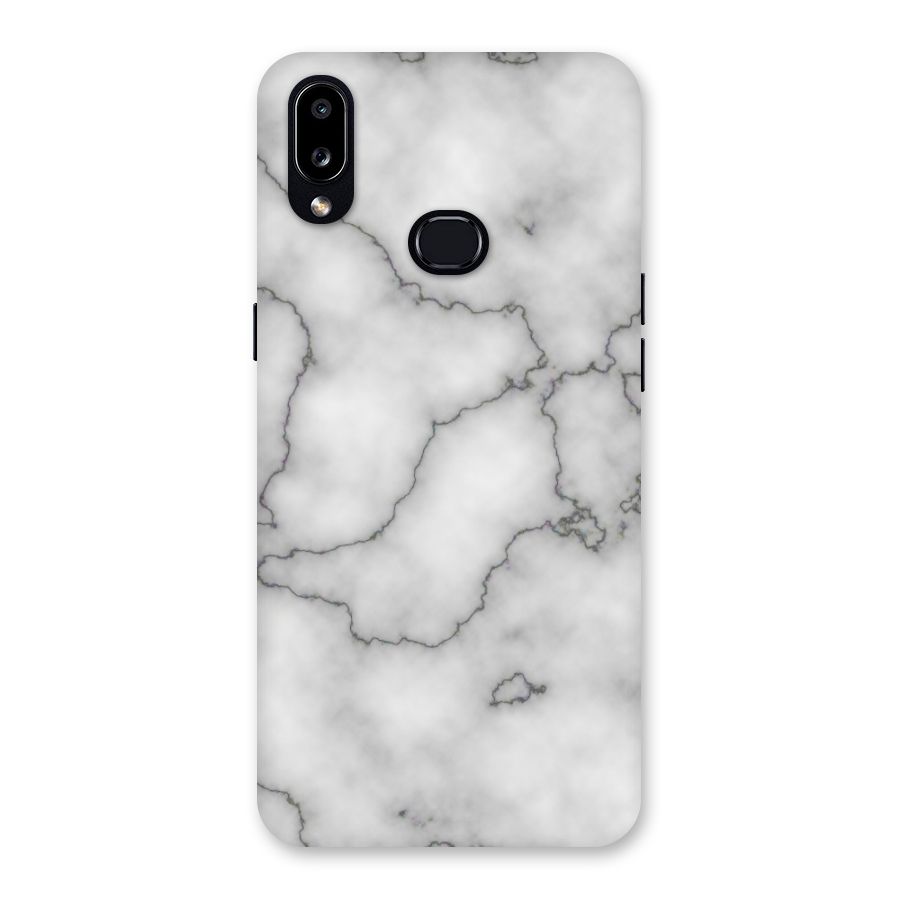Grey Marble Back Case for Galaxy A10s