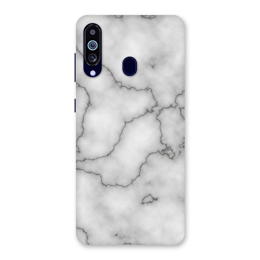Grey Marble Back Case for Galaxy A60