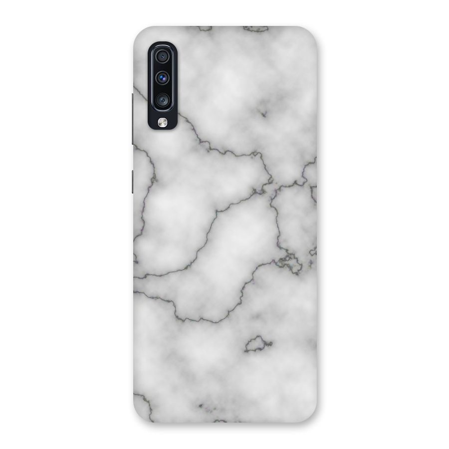 Grey Marble Back Case for Galaxy A70s
