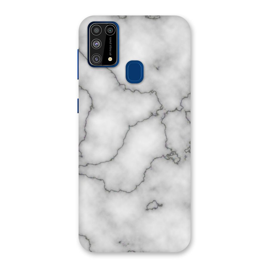 Grey Marble Back Case for Galaxy F41