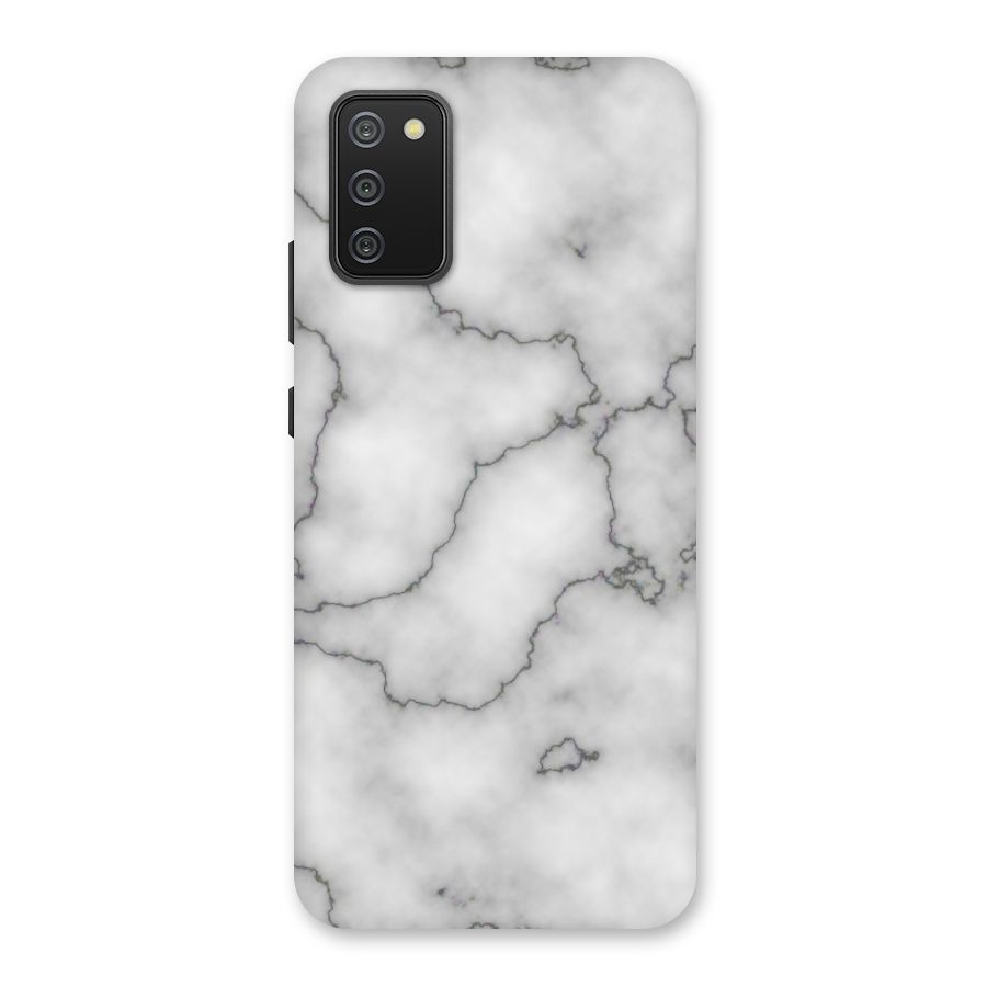 Grey Marble Back Case for Galaxy M02s