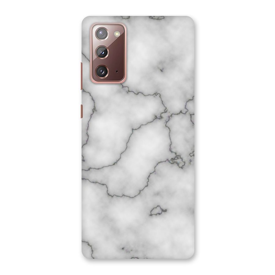 Grey Marble Back Case for Galaxy Note 20