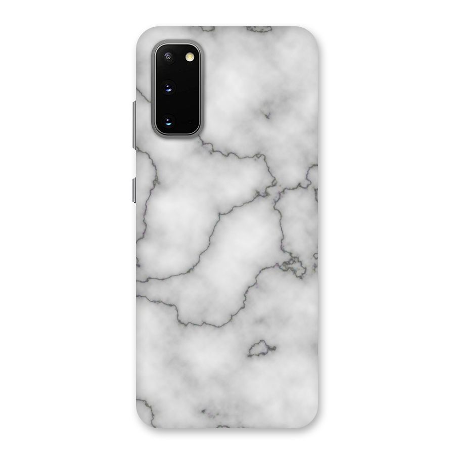 Grey Marble Back Case for Galaxy S20