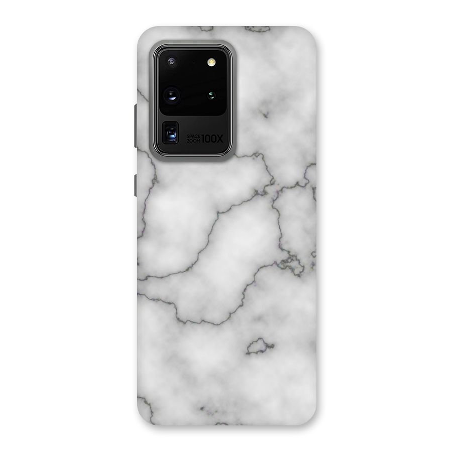 Grey Marble Back Case for Galaxy S20 Ultra