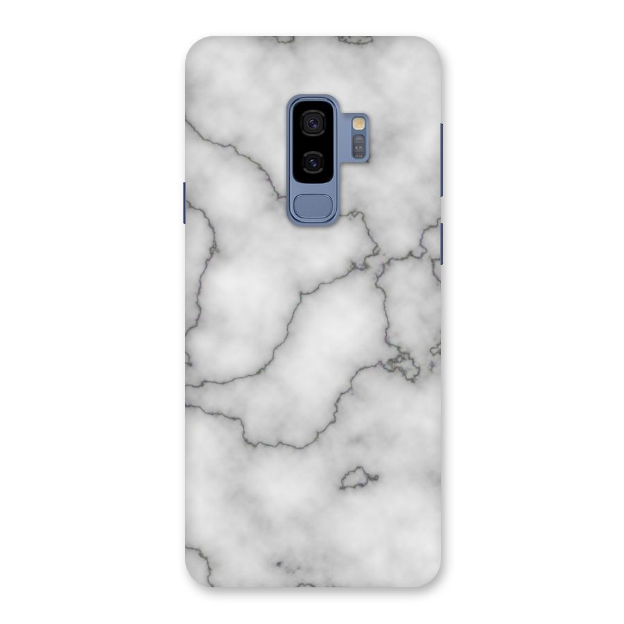 Grey Marble Back Case for Galaxy S9 Plus
