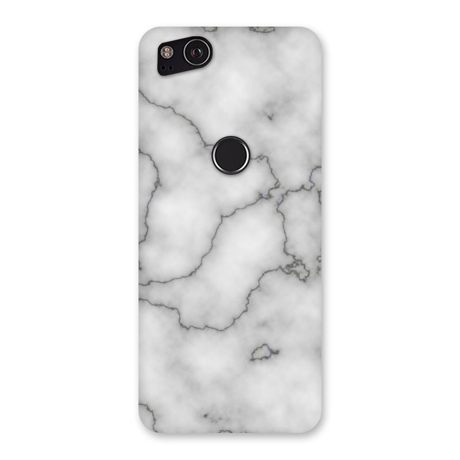 Grey Marble Back Case for Google Pixel 2