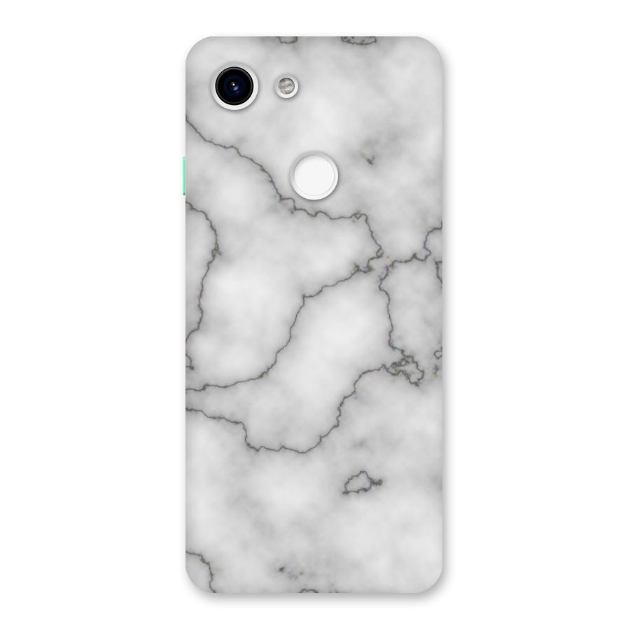 Grey Marble Back Case for Google Pixel 3