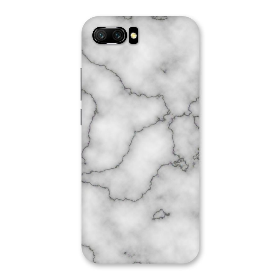 Grey Marble Back Case for Honor 10