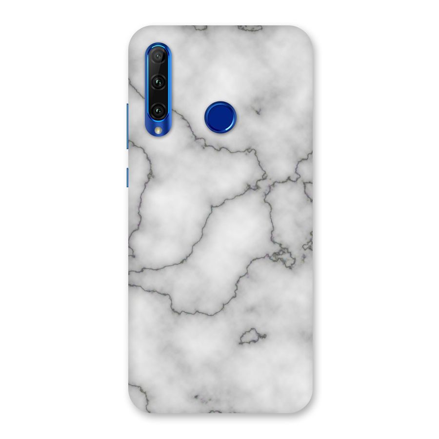 Grey Marble Back Case for Honor 20i