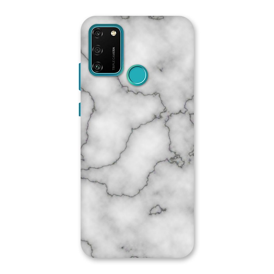Grey Marble Back Case for Honor 9A