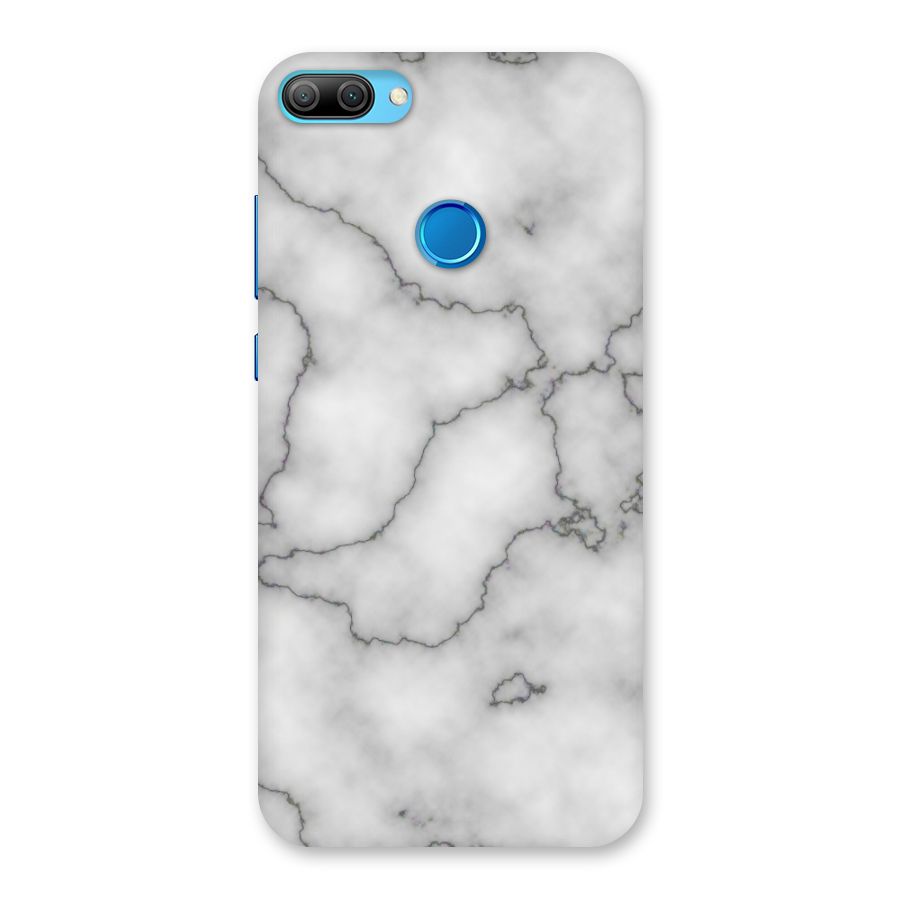 Grey Marble Back Case for Honor 9N