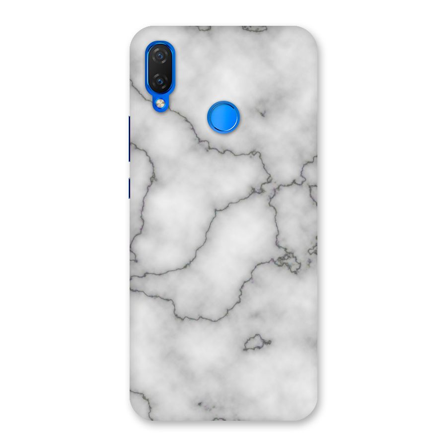 Grey Marble Back Case for Huawei Nova 3i