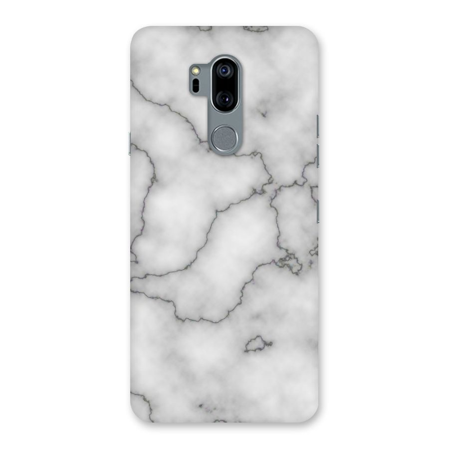 Grey Marble Back Case for LG G7