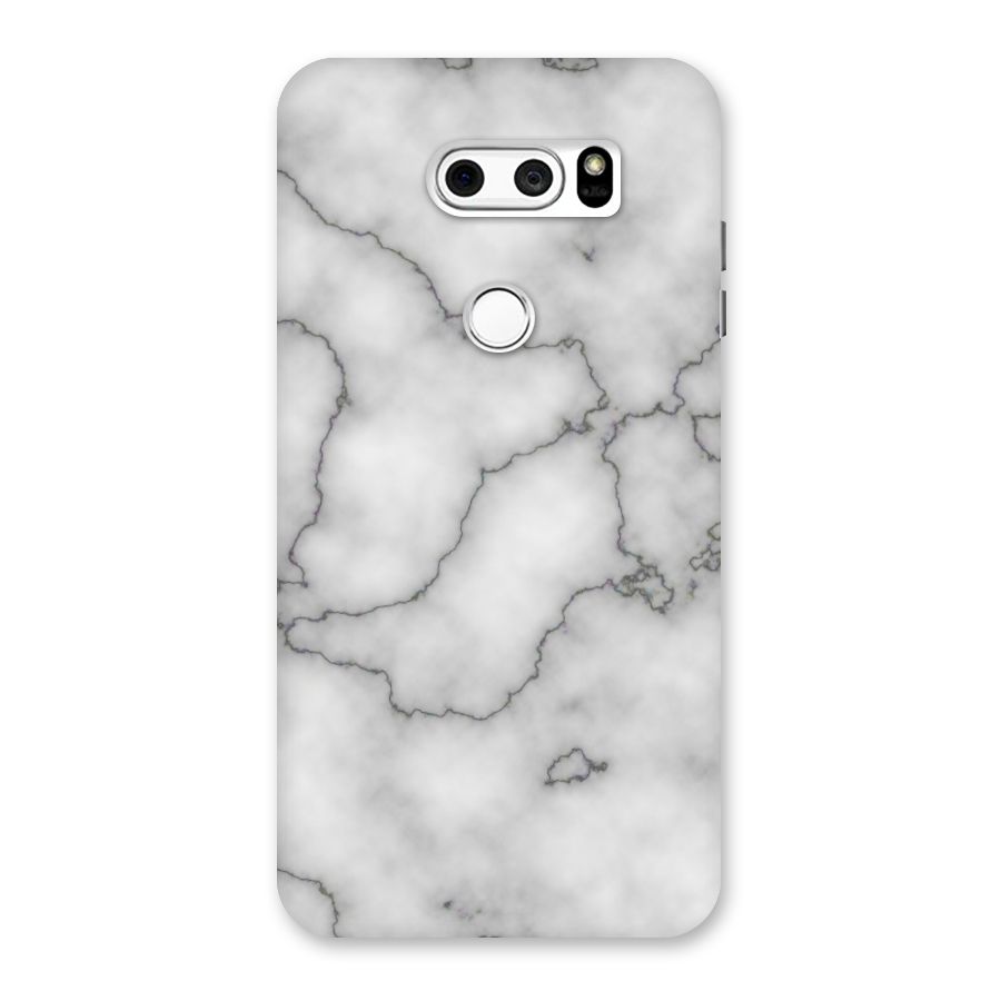 Grey Marble Back Case for LG V30