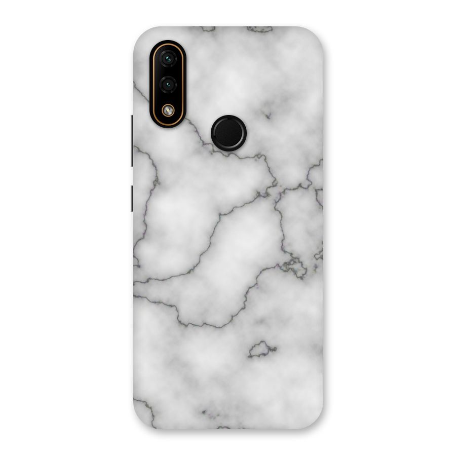 Grey Marble Back Case for Lenovo A6 Note