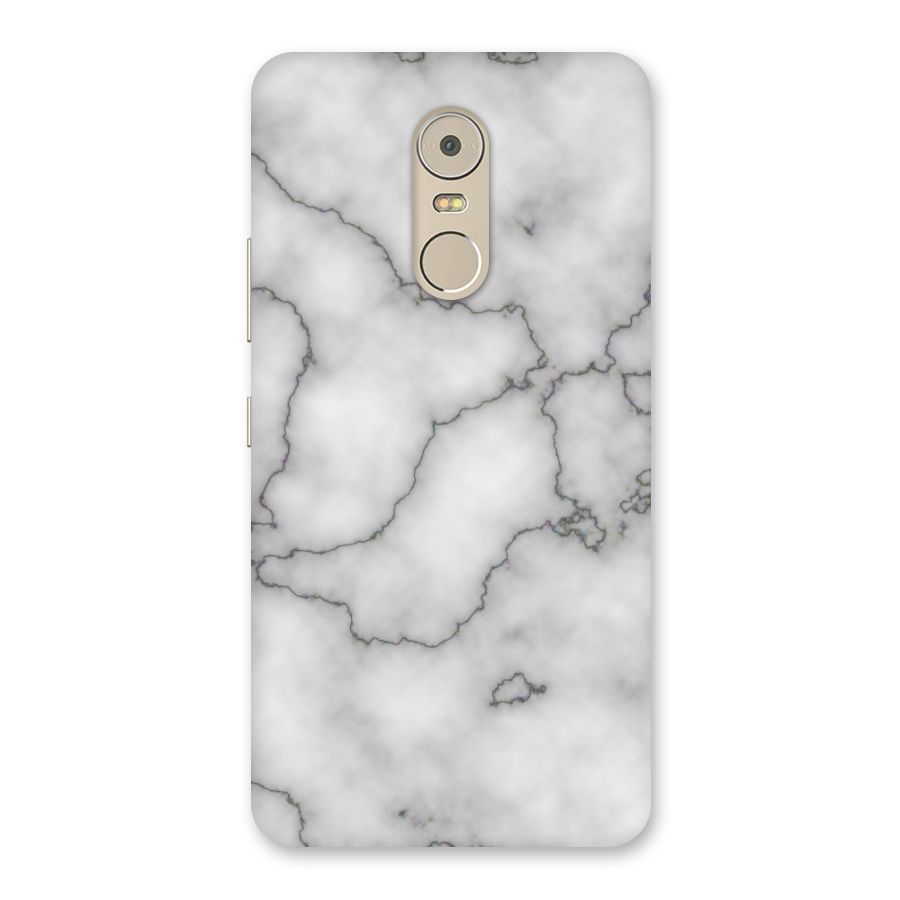 Grey Marble Back Case for Lenovo K6 Note