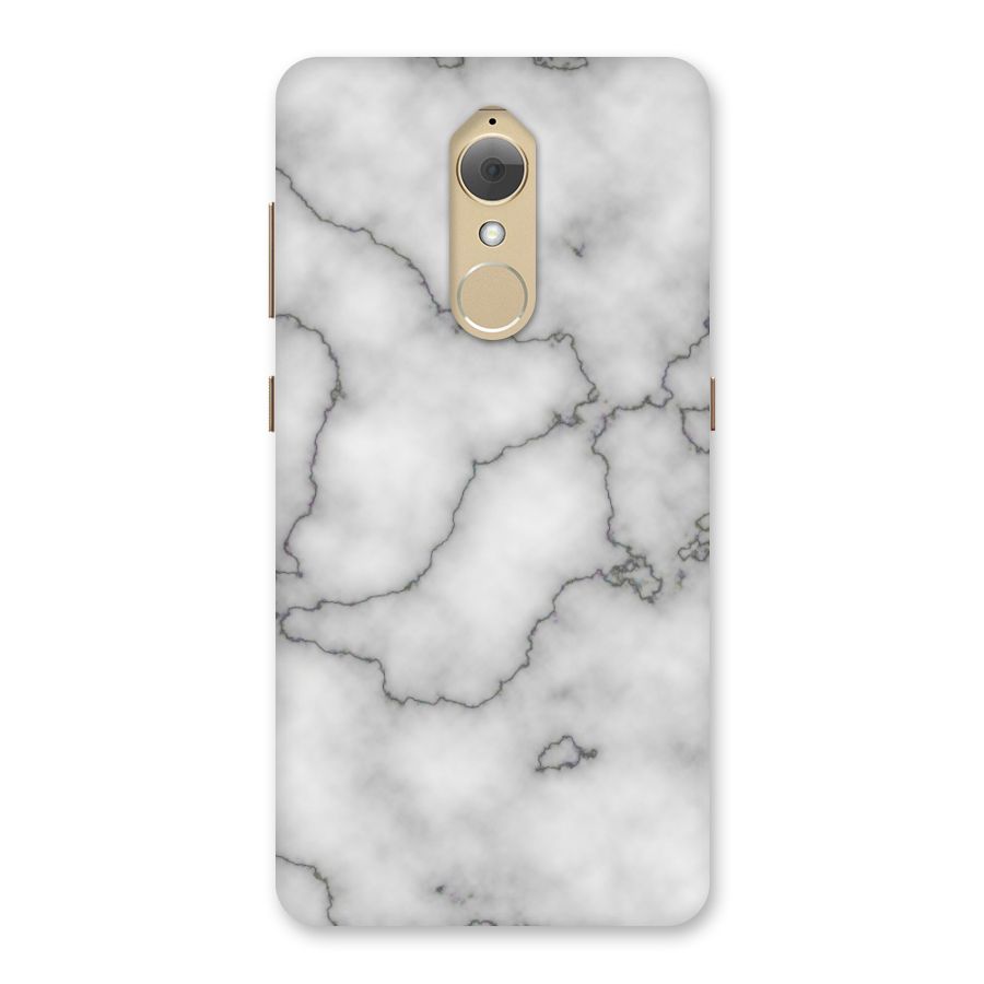 Grey Marble Back Case for Lenovo K8