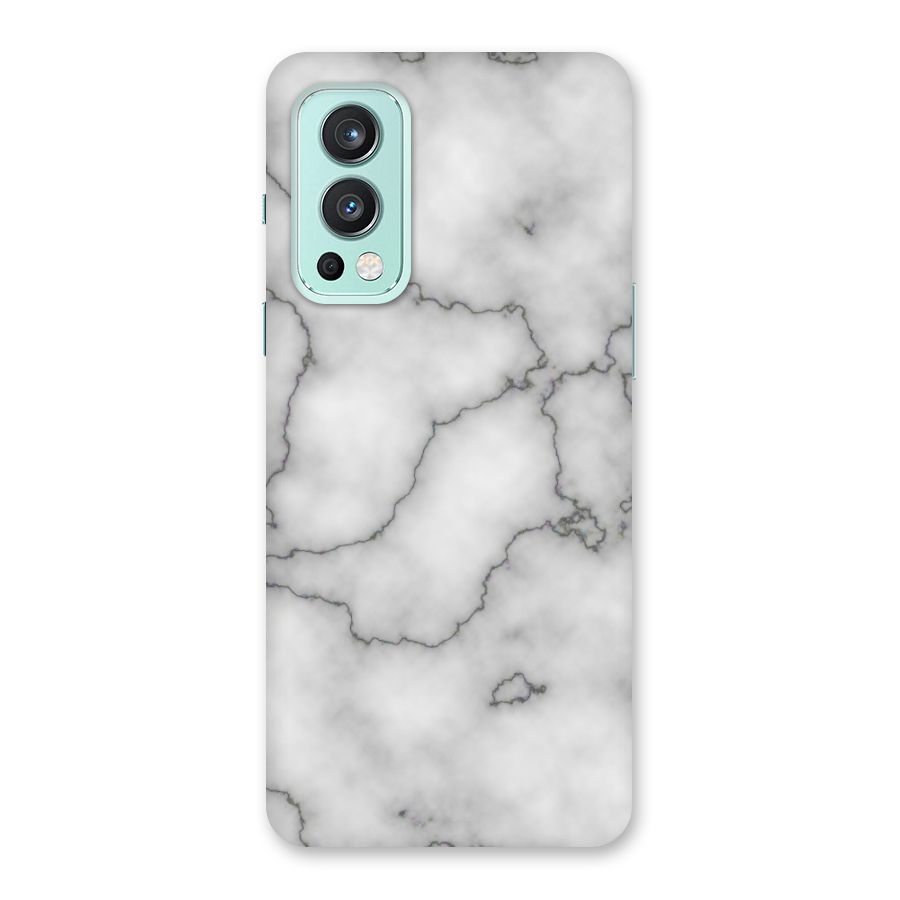 Grey Marble Back Case for OnePlus Nord 2 5G