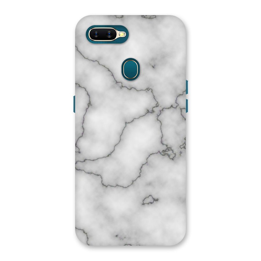 Grey Marble Back Case for Oppo A11k