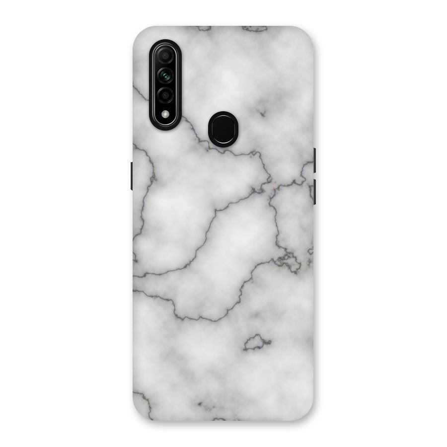 Grey Marble Back Case for Oppo A31