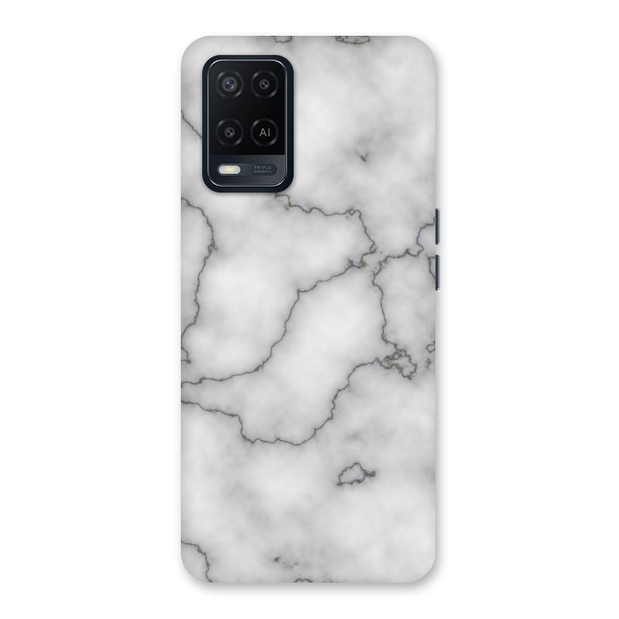 Grey Marble Back Case for Oppo A54