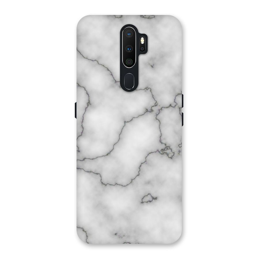 Grey Marble Back Case for Oppo A5 (2020)