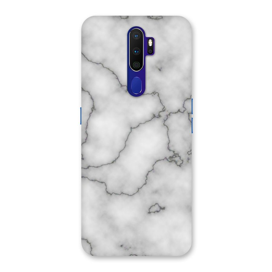 Grey Marble Back Case for Oppo A9 (2020)