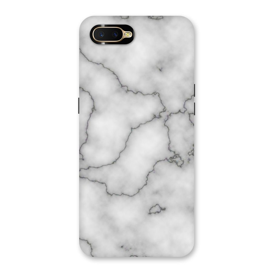 Grey Marble Back Case for Oppo K1