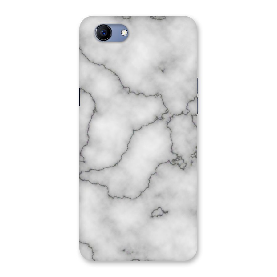 Grey Marble Back Case for Oppo Realme 1