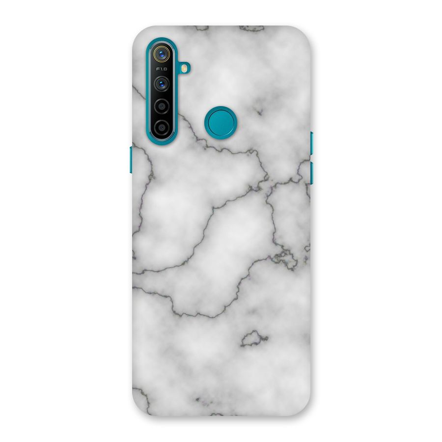 Grey Marble Back Case for Realme 5i