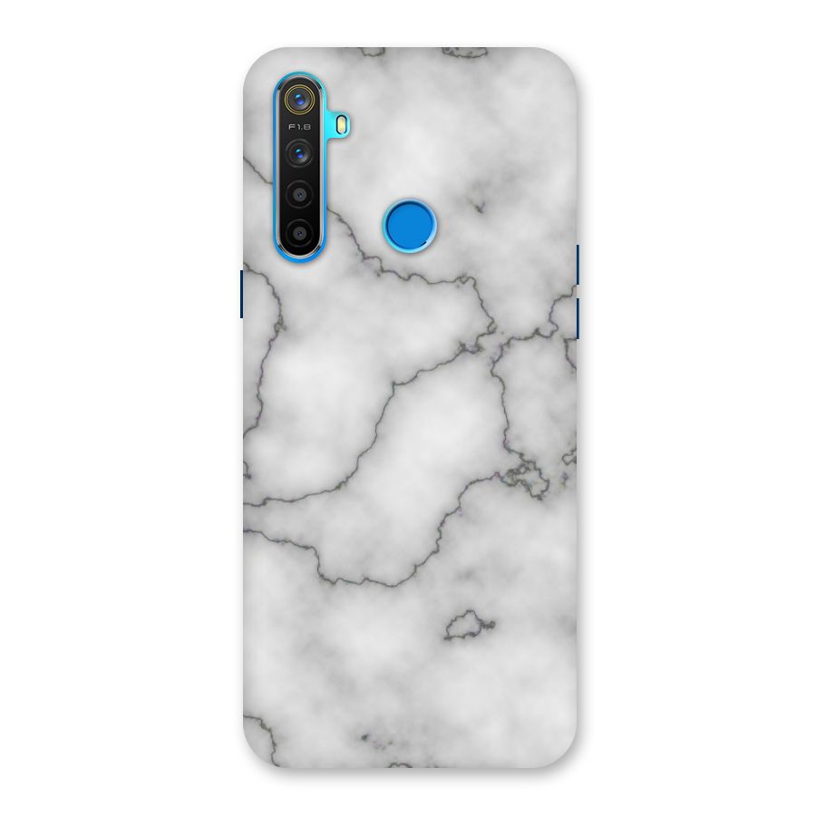 Grey Marble Back Case for Realme 5s