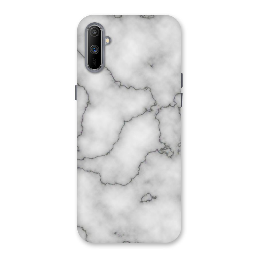 Grey Marble Back Case for Realme C3