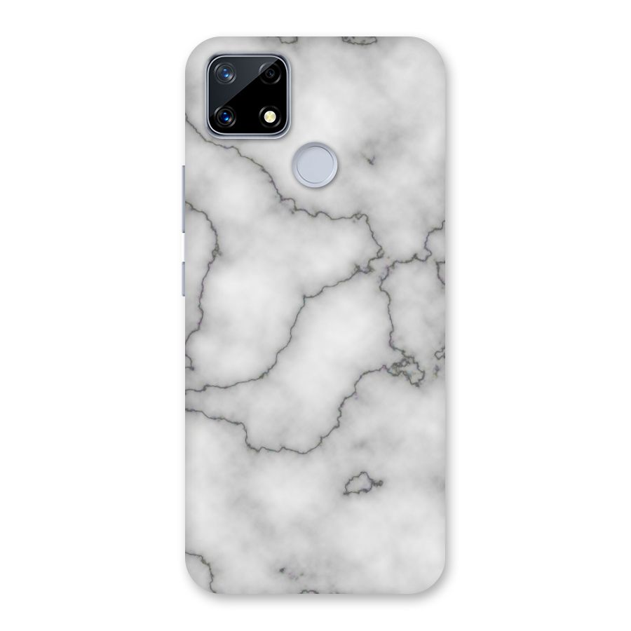 Grey Marble Back Case for Realme Narzo 20