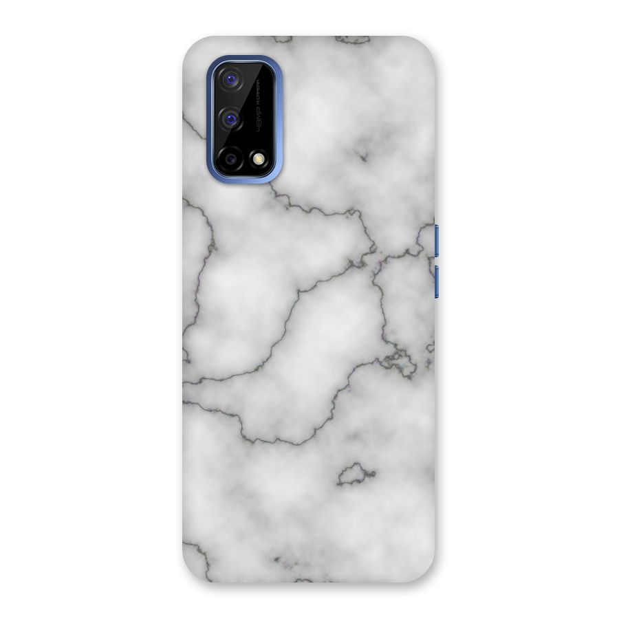 Grey Marble Back Case for Realme Narzo 30 Pro