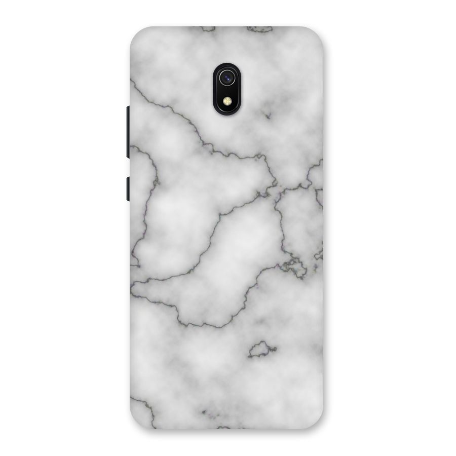 Grey Marble Back Case for Redmi 8A