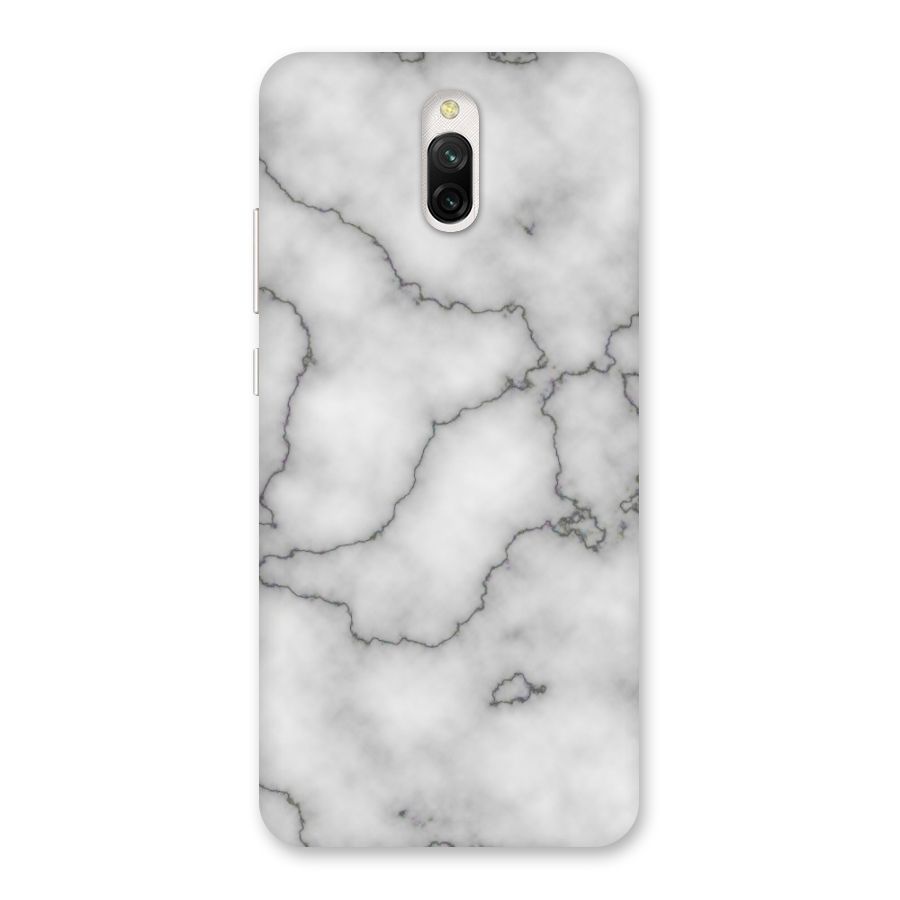 Grey Marble Back Case for Redmi 8A Dual