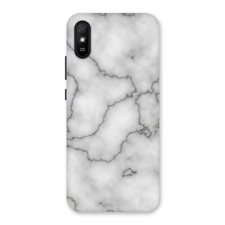Grey Marble Back Case for Redmi 9A