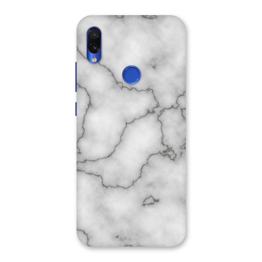 Grey Marble Back Case for Redmi Note 7S