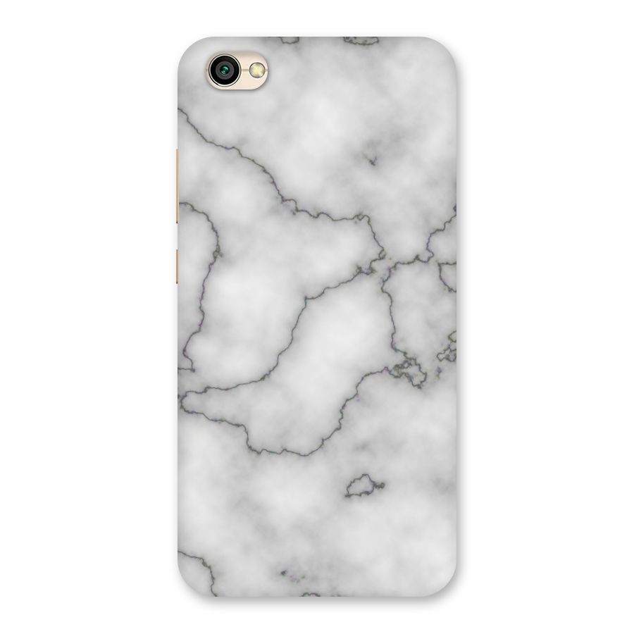 Grey Marble Back Case for Redmi Y1 Lite
