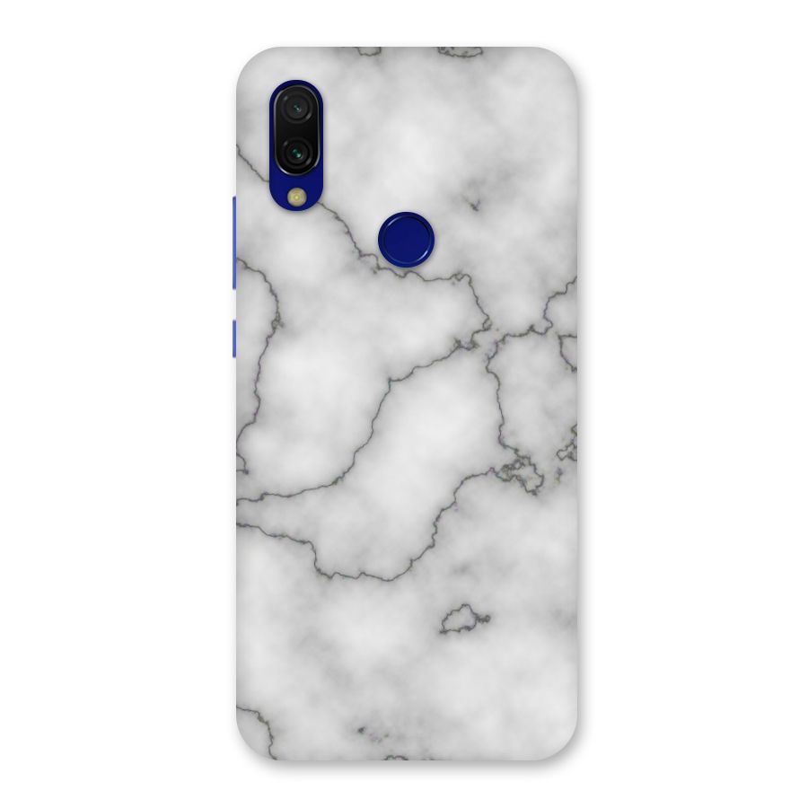 Grey Marble Back Case for Redmi Y3