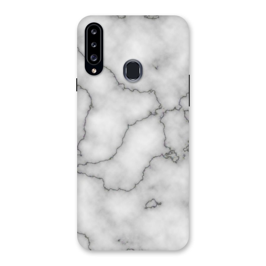 Grey Marble Back Case for Samsung Galaxy A20s