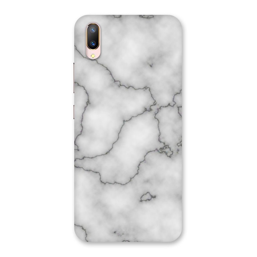 Grey Marble Back Case for Vivo V11 Pro