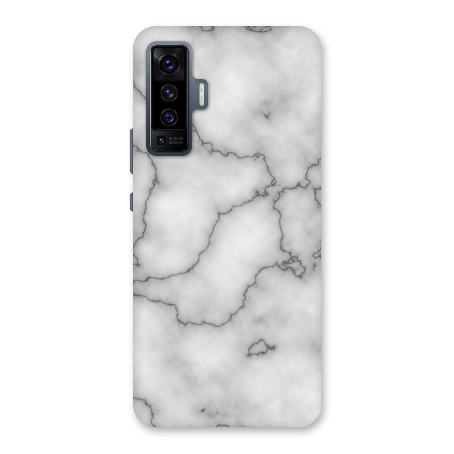 Grey Marble Back Case for Vivo X50