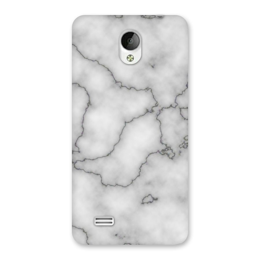 Grey Marble Back Case for Vivo Y21