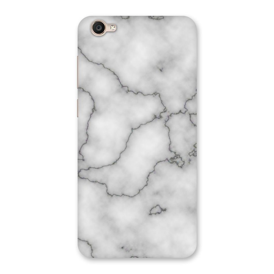Grey Marble Back Case for Vivo Y55s