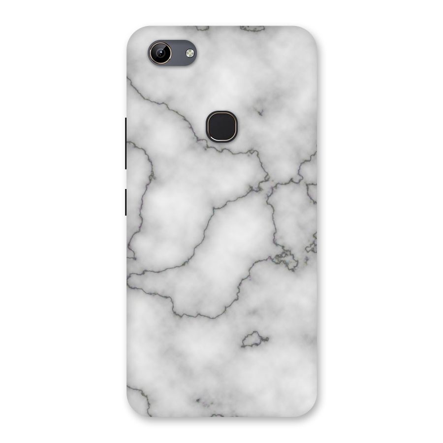 Grey Marble Back Case for Vivo Y81
