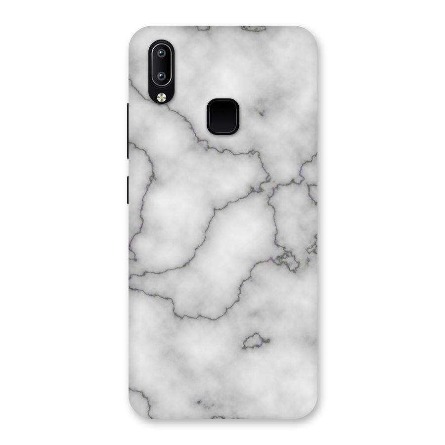 Grey Marble Back Case for Vivo Y93