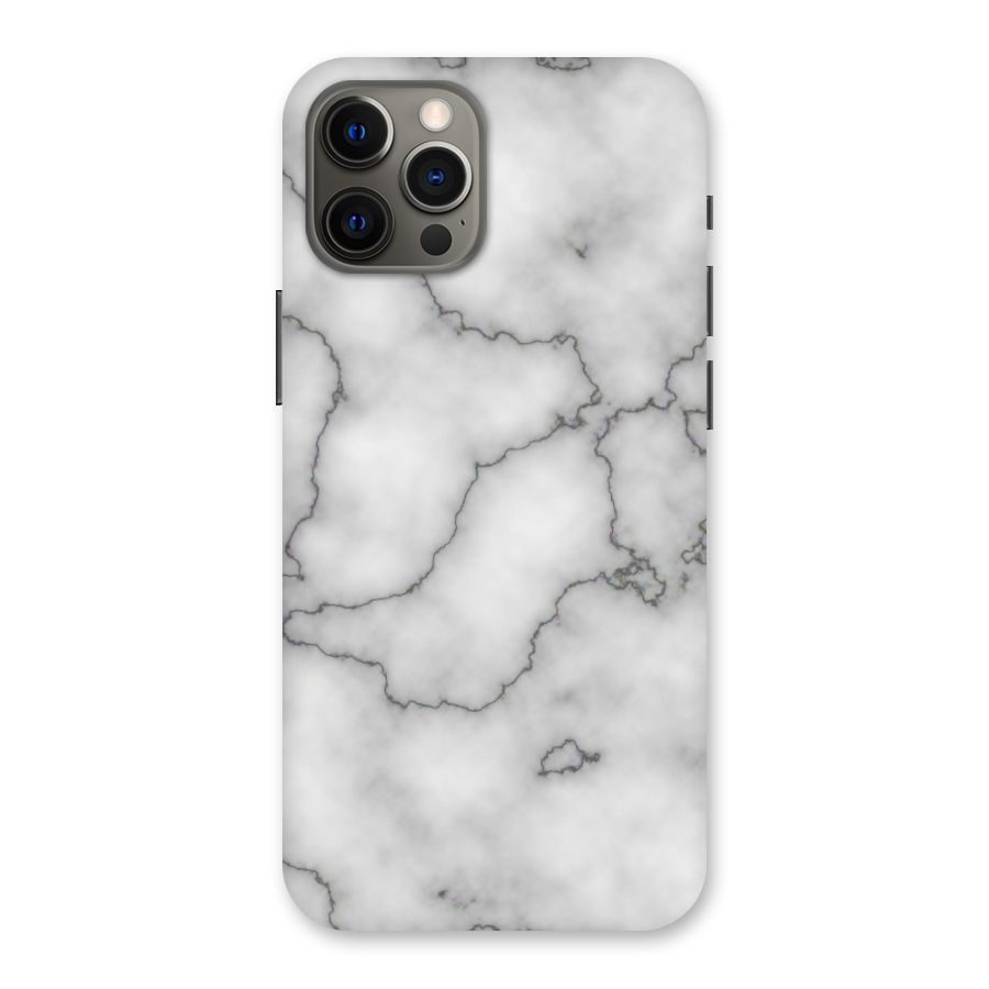 Grey Marble Back Case for iPhone 12 Pro Max