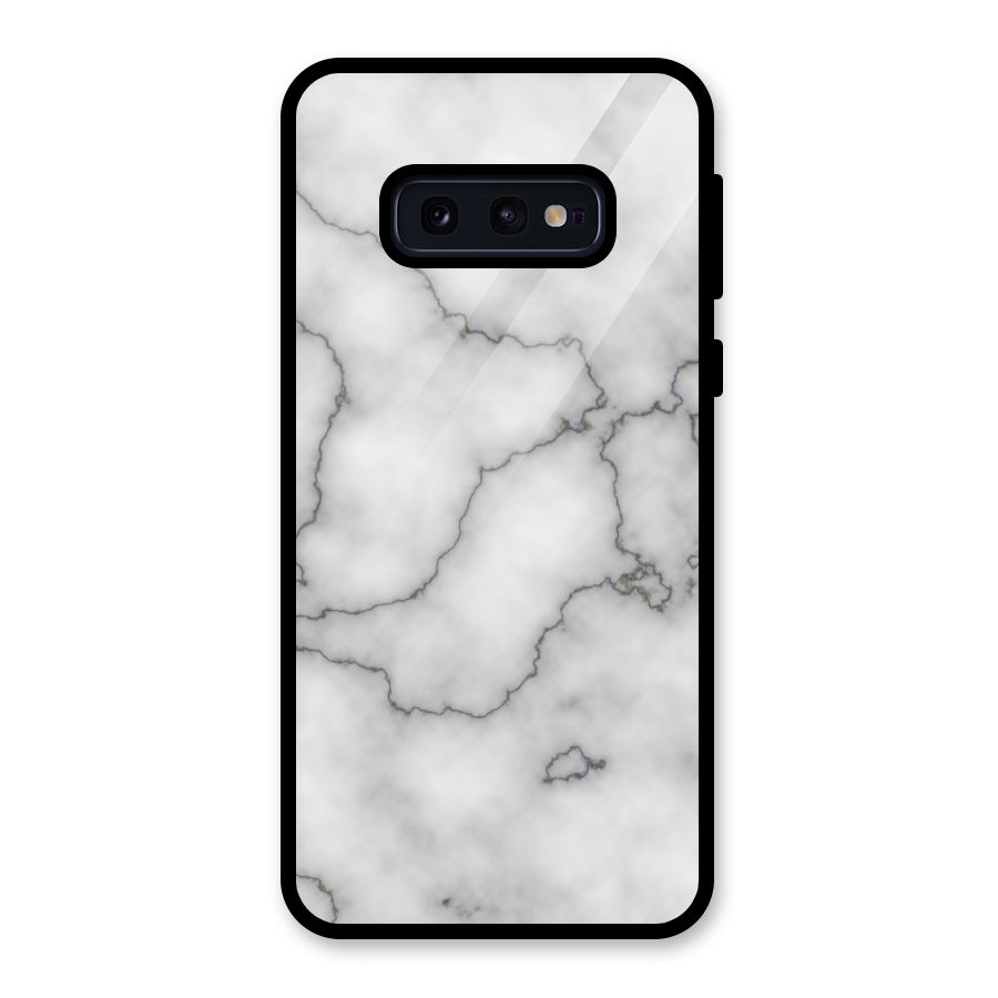 Grey Marble Glass Back Case for Galaxy S10e