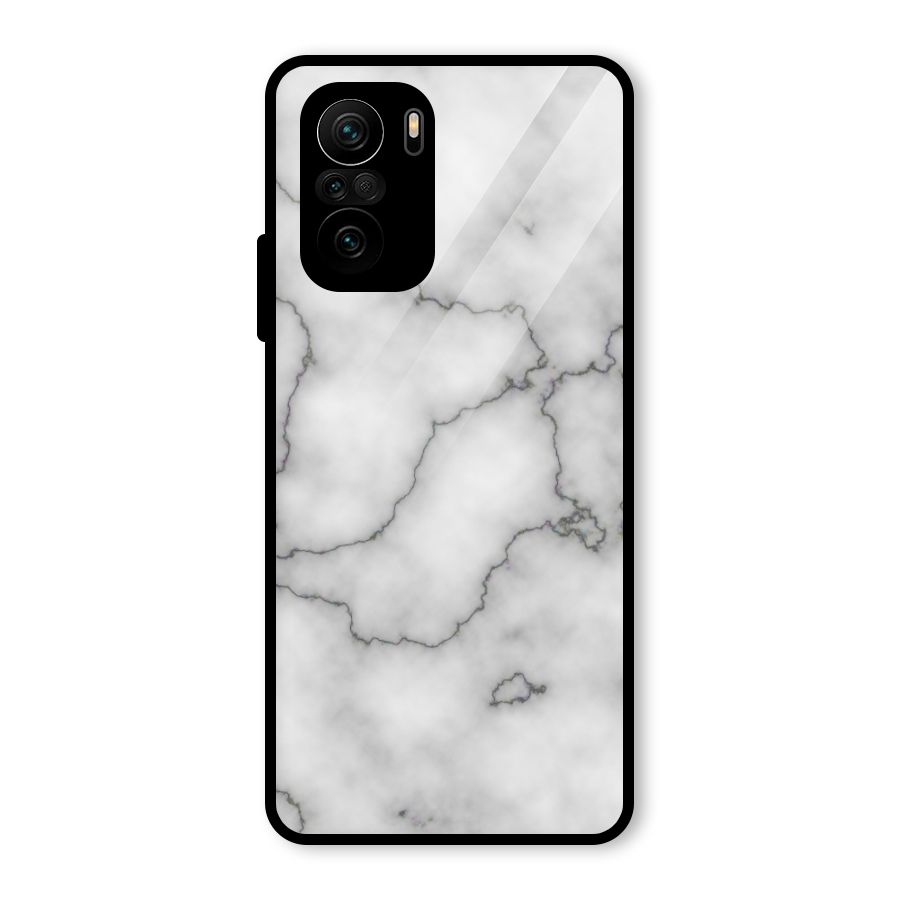 Grey Marble Glass Back Case for Mi 11x